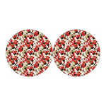 Floral Kimono Pattern Print Car Coasters