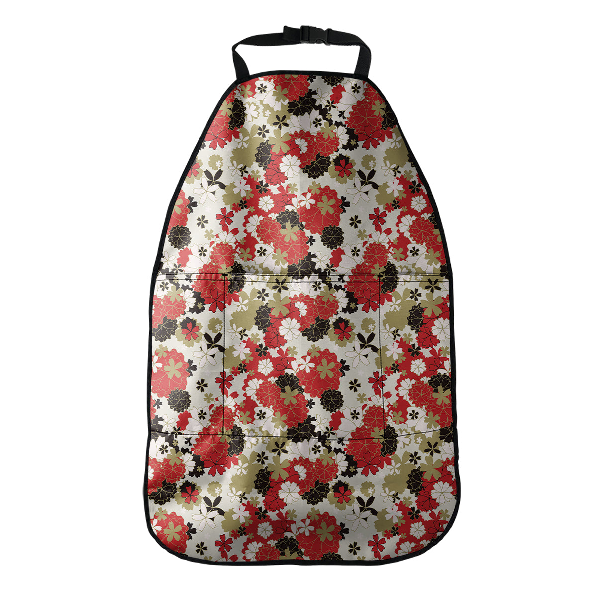 Floral Kimono Pattern Print Car Seat Organizers