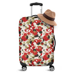 Floral Kimono Pattern Print Luggage Cover