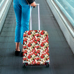 Floral Kimono Pattern Print Luggage Cover