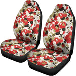 Floral Kimono Pattern Print Universal Fit Car Seat Covers