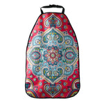 Floral Paisley Mandala Print Car Seat Organizers