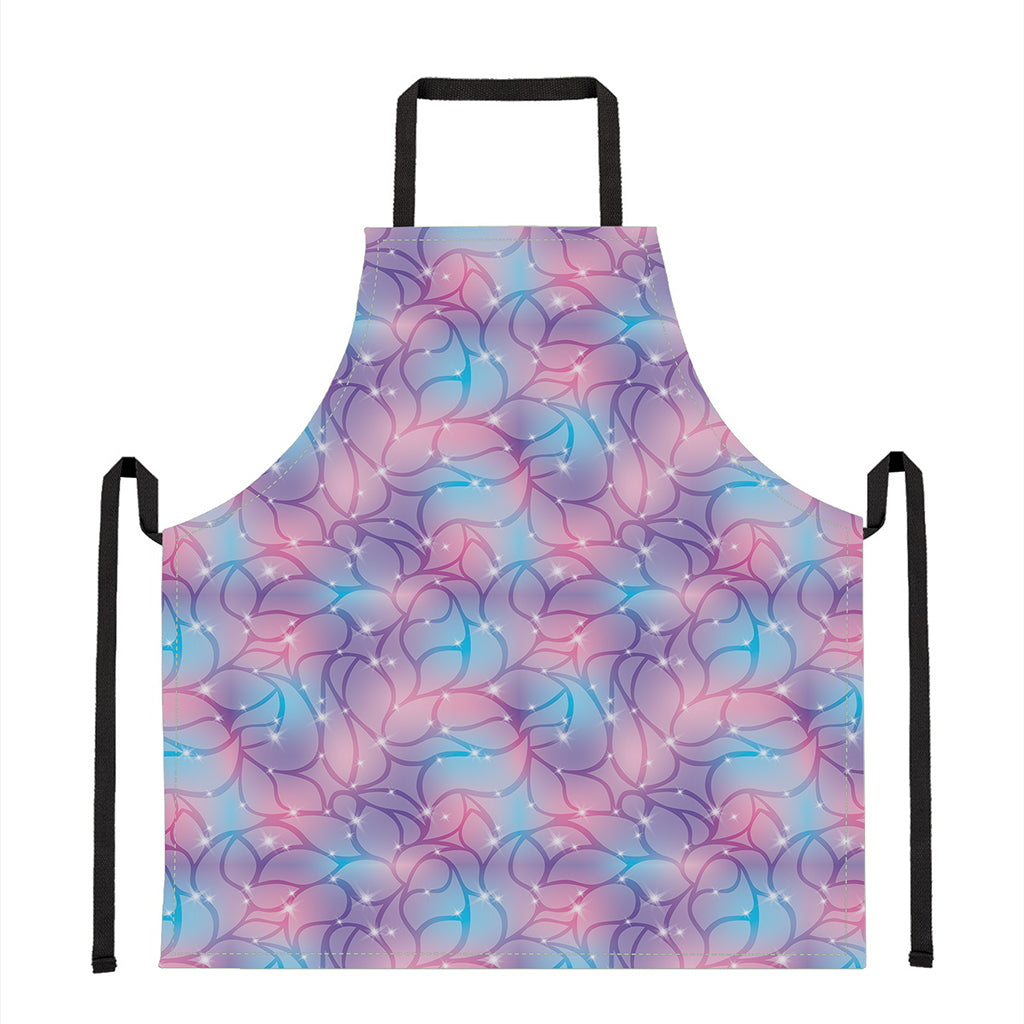 Floral Sparkle Print Apron