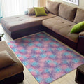 Floral Sparkle Print Floor Mat