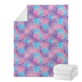 Floral Sparkle Print Blanket