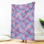 Floral Sparkle Print Blanket