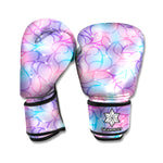 Floral Sparkle Print Boxing Gloves