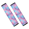 Floral Sparkle Print Car Seat Belt Covers
