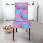 Floral Sparkle Print Dining Chair Slipcover