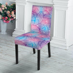 Floral Sparkle Print Dining Chair Slipcover