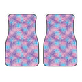 Floral Sparkle Print Front Car Floor Mats