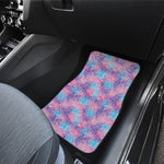Floral Sparkle Print Front Car Floor Mats