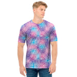 Floral Sparkle Print Men's T-Shirt