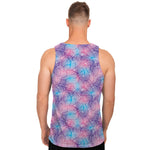 Floral Sparkle Print Men's Tank Top