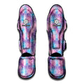 Floral Sparkle Print Muay Thai Shin Guards
