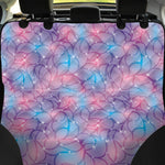 Floral Sparkle Print Pet Car Back Seat Cover