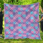 Floral Sparkle Print Quilt