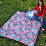 Floral Sparkle Print Quilt