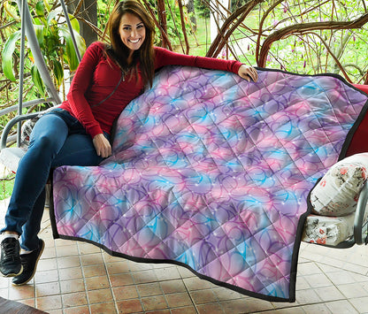 Floral Sparkle Print Quilt