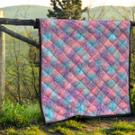 Floral Sparkle Print Quilt
