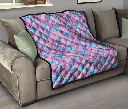 Floral Sparkle Print Quilt