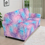 Floral Sparkle Print Sofa Cover
