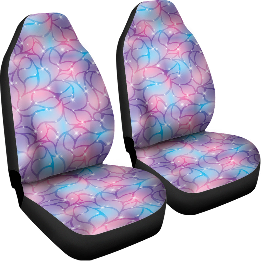 Floral Sparkle Print Universal Fit Car Seat Covers