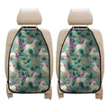 Floral Unicorn Pattern Print Car Seat Organizers