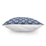 Flower Denim Jeans Pattern Print Pillow Cover