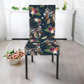 Flower Dream Catcher Pattern Print Dining Chair Slipcover