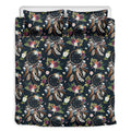 Flower Dream Catcher Pattern Print Duvet Cover Bedding Set
