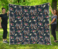 Flower Dream Catcher Pattern Print Quilt