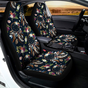 Flower Dream Catcher Pattern Print Universal Fit Car Seat Covers