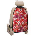 Flower Kimono Pattern Print Car Seat Organizers