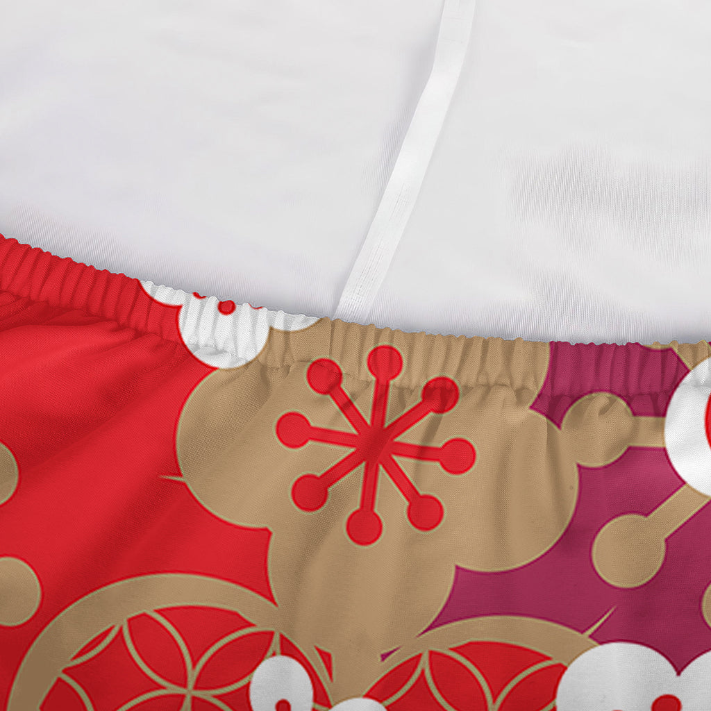 Flower Kimono Pattern Print Sofa Cover