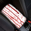 Flowing Red Blood Print Car Center Console Cover