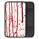 Flowing Red Blood Print Car Center Console Cover