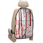 Flowing Red Blood Print Car Seat Organizers