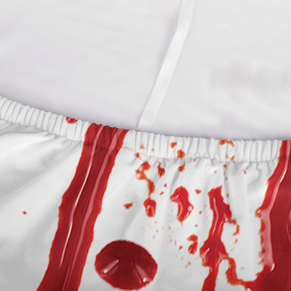Flowing Red Blood Print Sofa Cover
