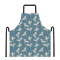 Flying Crane Bird Pattern Print Apron