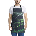 Flying Dutchman Ghost Pirate Ship Print Apron