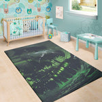 Flying Dutchman Ghost Pirate Ship Print Area Rug