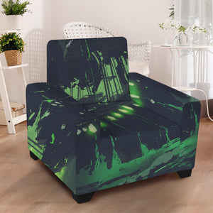 Flying Dutchman Ghost Pirate Ship Print Armchair Slipcover