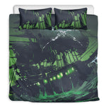 Flying Dutchman Ghost Pirate Ship Print Duvet Cover Bedding Set