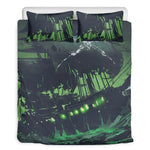 Flying Dutchman Ghost Pirate Ship Print Duvet Cover Bedding Set