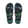 Flying Dutchman Ghost Pirate Ship Print Flip Flops