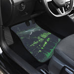 Flying Dutchman Ghost Pirate Ship Print Front and Back Car Floor Mats