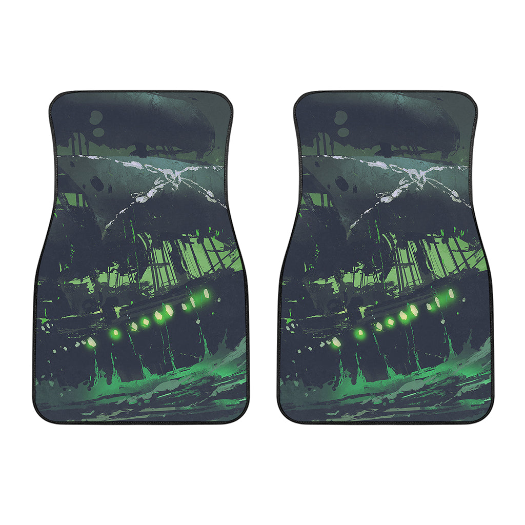 Flying Dutchman Ghost Pirate Ship Print Front Car Floor Mats