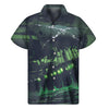 Flying Dutchman Ghost Pirate Ship Print Men's Short Sleeve Shirt