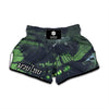 Flying Dutchman Ghost Pirate Ship Print Muay Thai Boxing Shorts